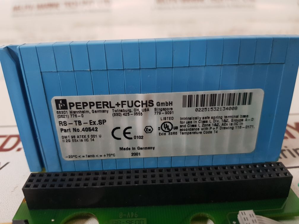 Pepperl+Fuchs Rs-tb-ex.Sp Module Base 40542 – Aeliya Marine Tech