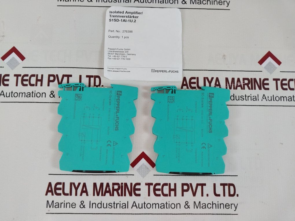 Pepperl+Fuchs S1Sd-1Ai-1U.2