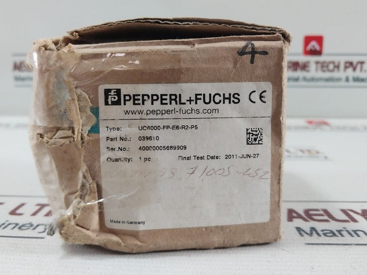 Pepperl+Fuchs Uc6000-fp-e6-r2-p5 Ultrasonic Sensor