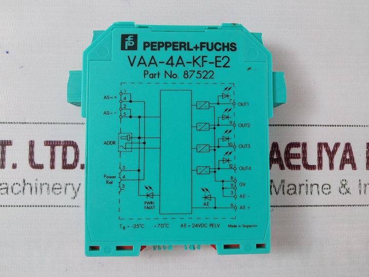 Pepperl+Fuchs Vaa-4A-kf-e2 Interface Module 87522