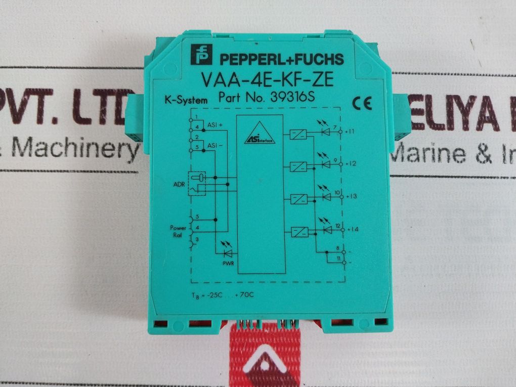 Pepperl+Fuchs Vaa-4E-kf-ze 39316S As Interface Sensor Actuator Module