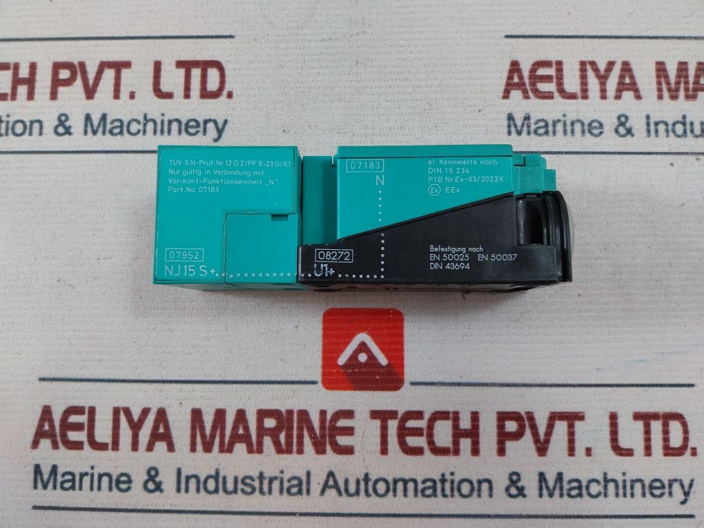 Pepperl+Fuchs Varikont 07183 Proximity Sensor Ex-83/2022X