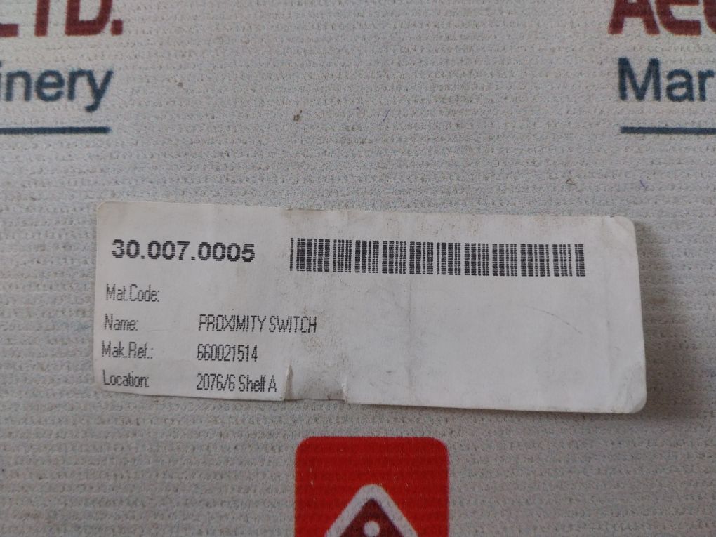 Pepperl+Fuchs Varikont 07183 Proximity Sensor Ex-83/2022X