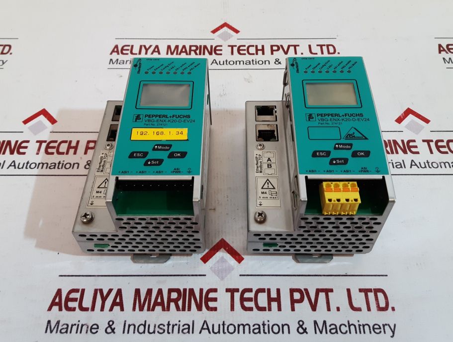 Pepperl+Fuchs Vbg-enx-k20-d-ev24 Ethernet + Modbus Tcp
