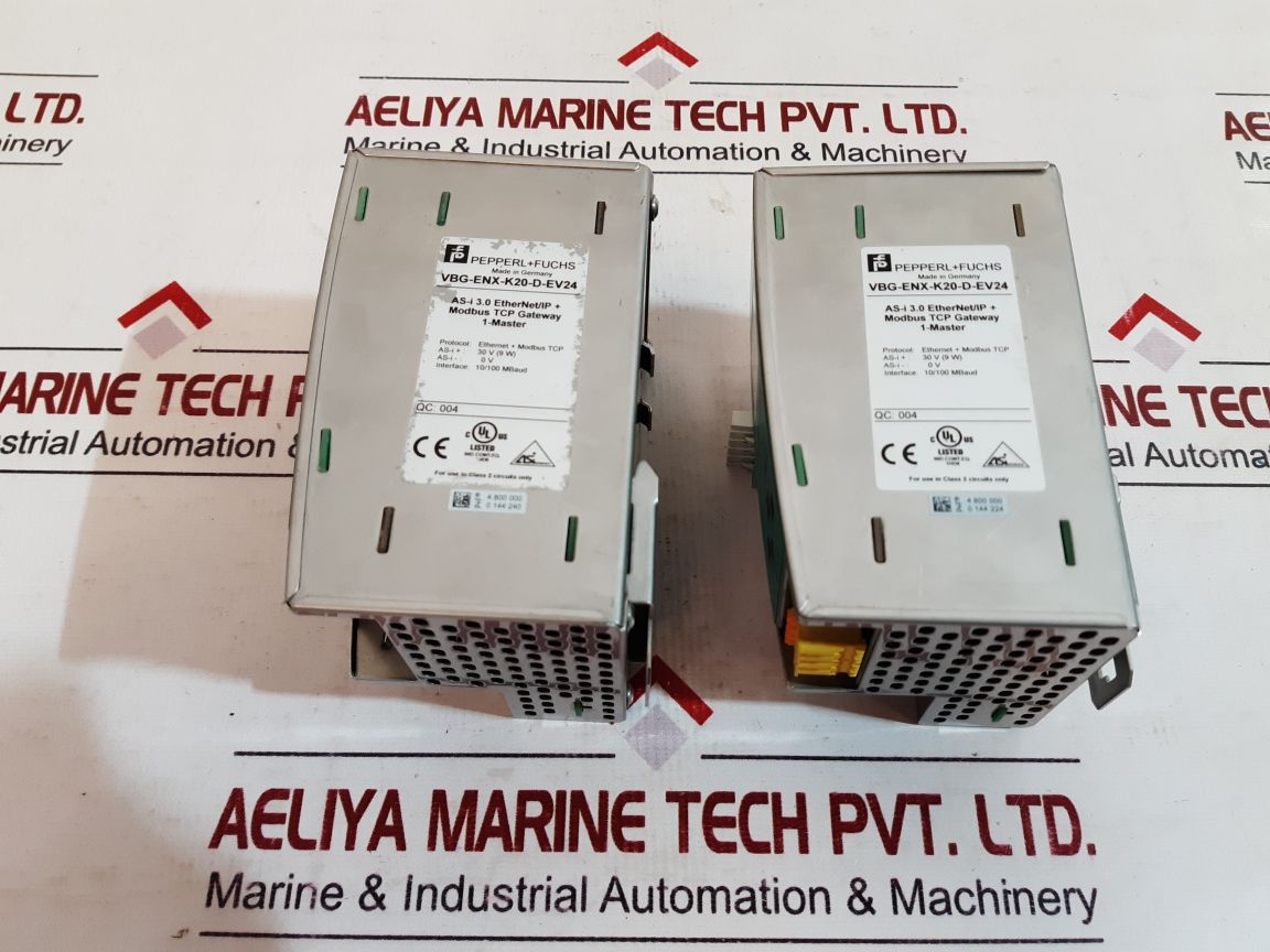 Pepperl+Fuchs Vbg-enx-k20-d-ev24 Ethernet/Ip+Modbus Tcp Gateway ...