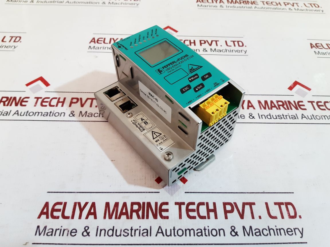 Pepperl+Fuchs Vbg-enx-k20-d-ev24 Ethernet/Ip+Modbus Tcp Gateway 