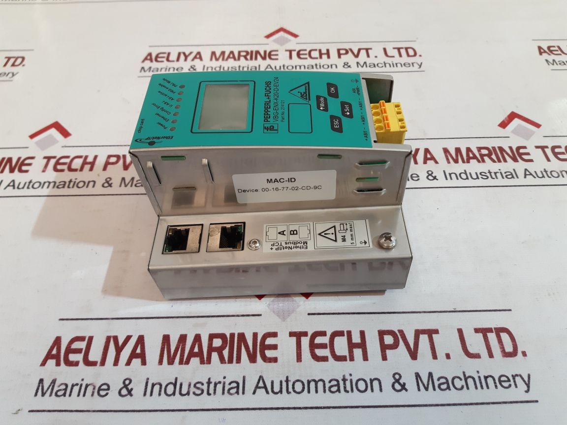 Pepperl+Fuchs Vbg-enx-k20-d-ev24 Ethernet/Ip+Modbus Tcp Gateway 