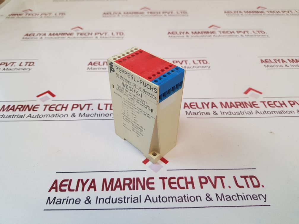 Pepperl+Fuchs We74Ex1 Safety Switch Amplifier