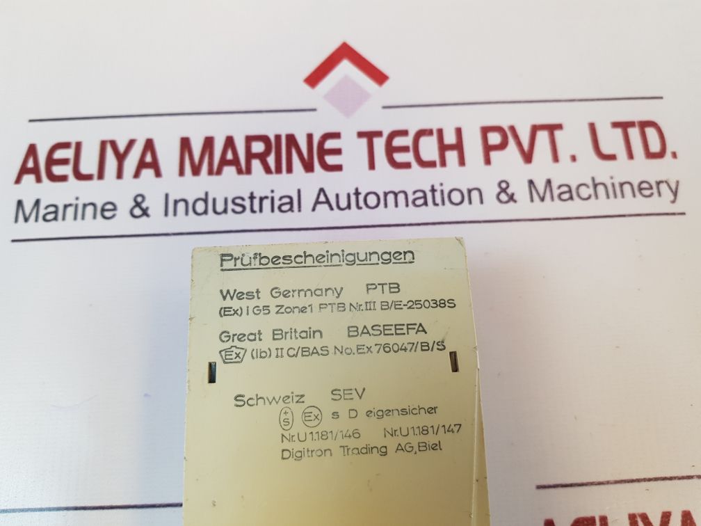 Pepperl+Fuchs We74Ex1 Safety Switch Amplifier