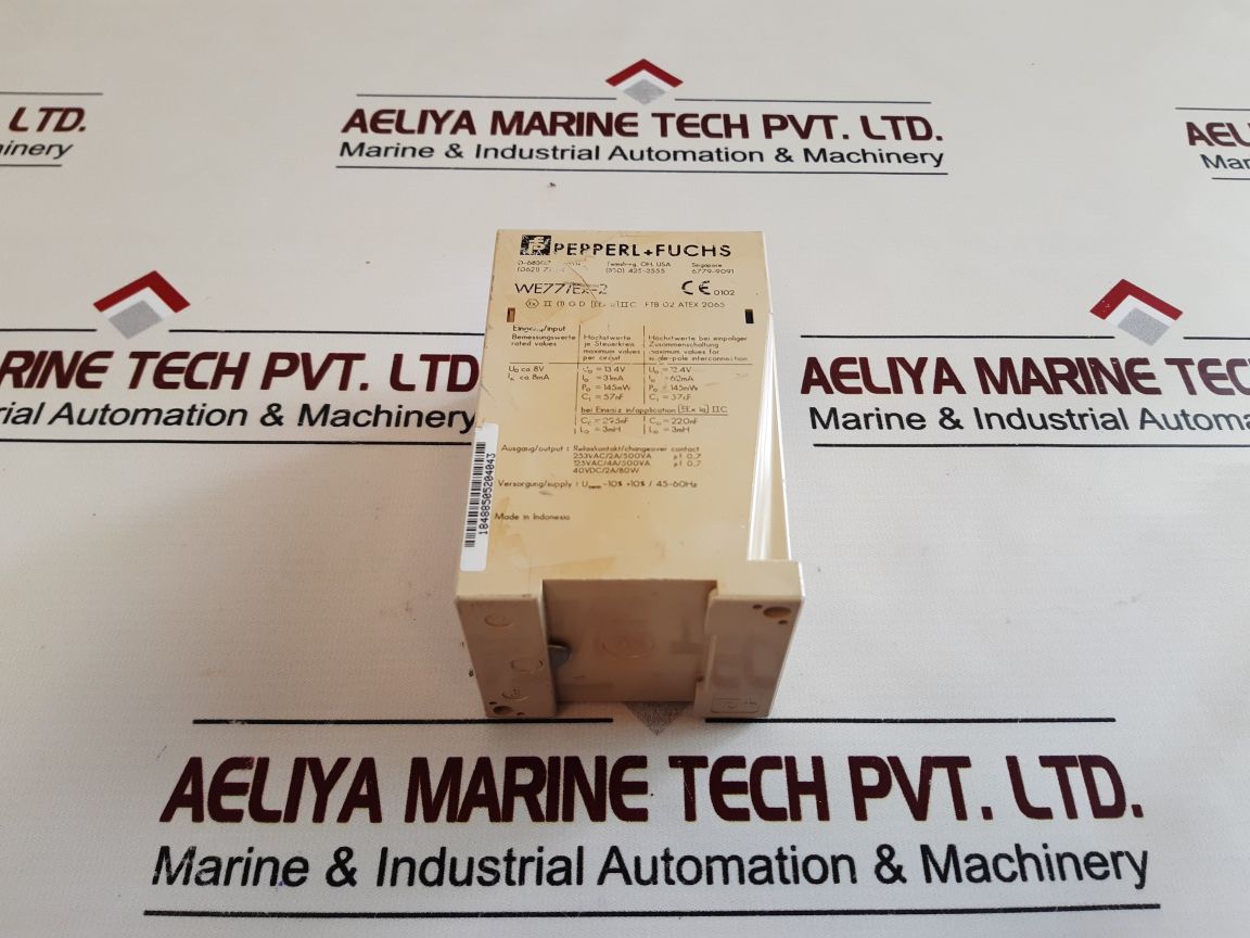 Pepperl+Fuchs We77/Ex-2 Switch Amplifier