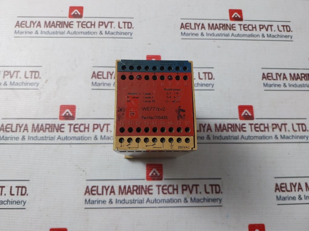 Pepperl+Fuchs We77/Ex2 Switch Amplifier 01543S