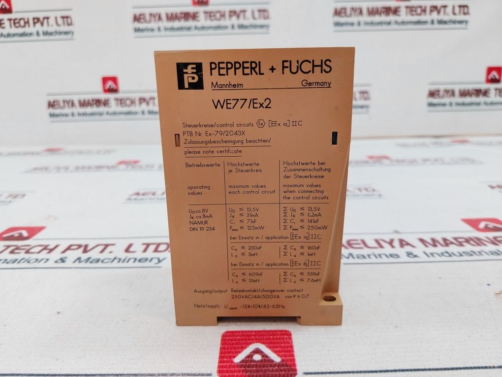 Pepperl+Fuchs We77/Ex2 Switch Amplifier 500Va