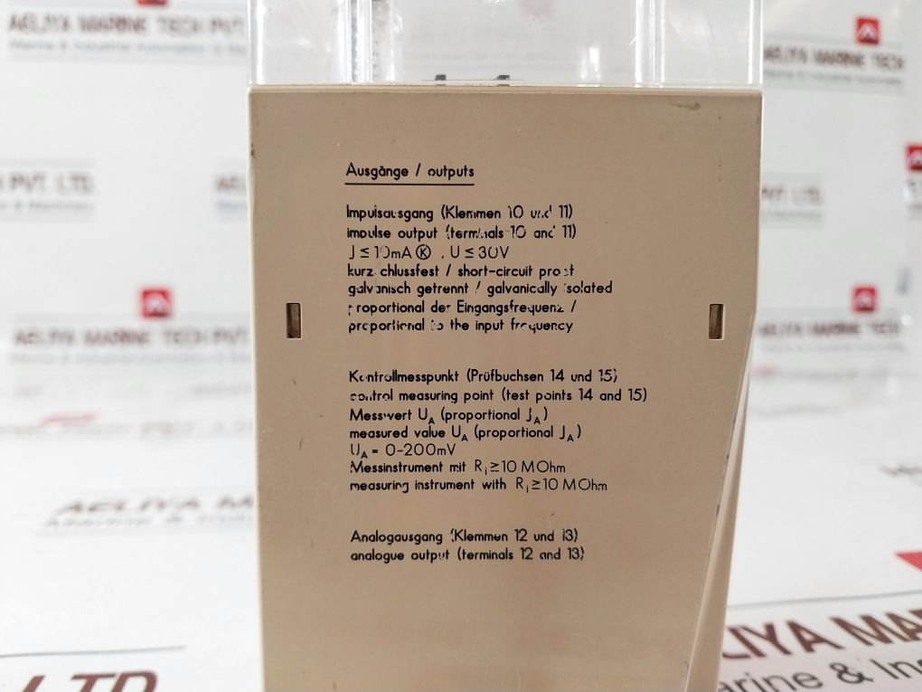 Pepperl+Fuchs Wem-fsu Frequency Converter 15878S