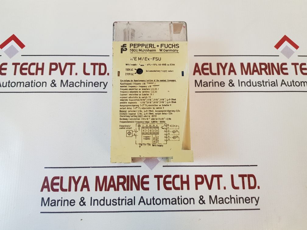 Pepperl+Fuchs WemEx-fsu Frequency Converter 14424