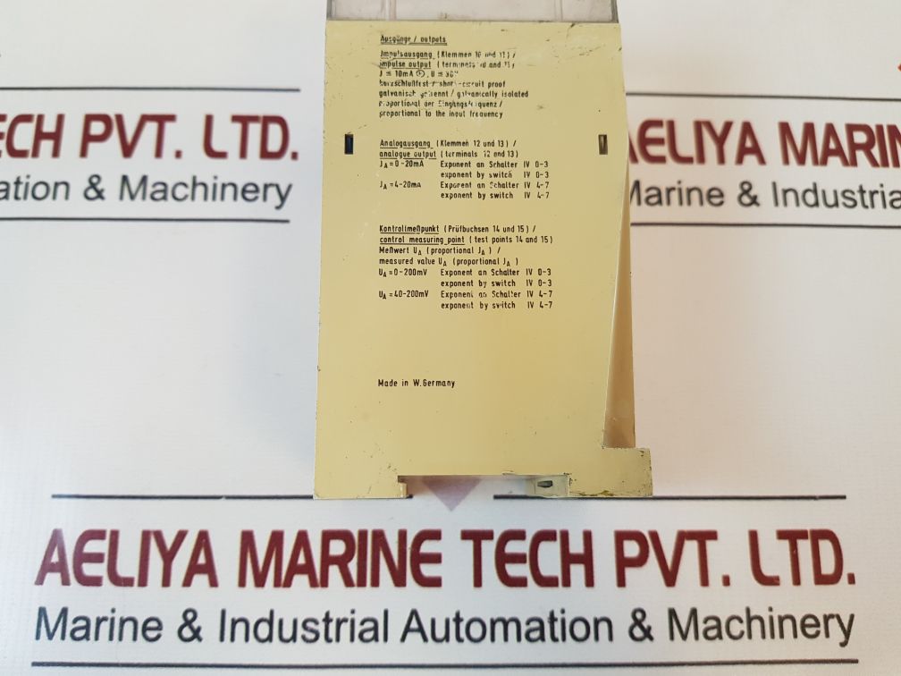 Pepperl+Fuchs WemEx-fsu Frequency Converter 14424