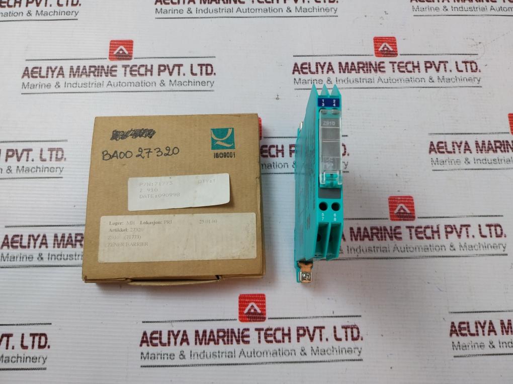 Pepperl+Fuchs Z-series Z910 Safe Snap Barrier 71773