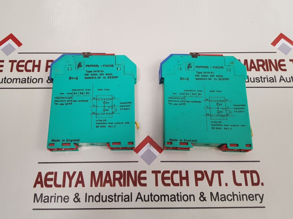 Pepperl+Fuchs Z478/Ex Barrier Device