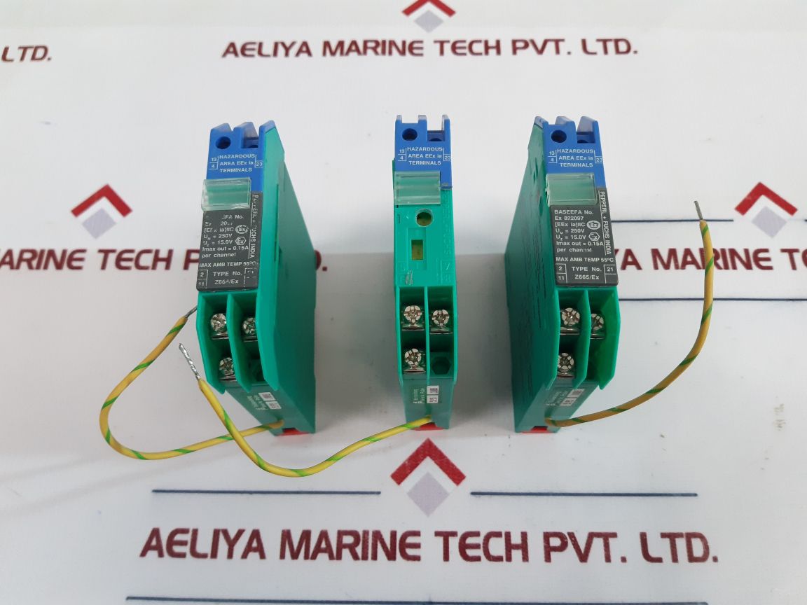 Pepperl+Fuchs Z665Ex Barrier Relay Module
