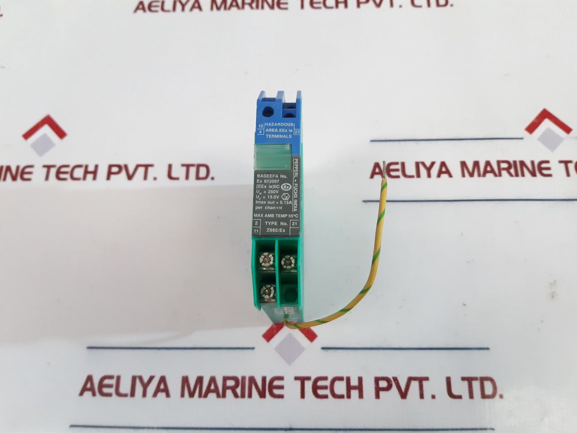 Pepperl+Fuchs Z665Ex Barrier Relay Module
