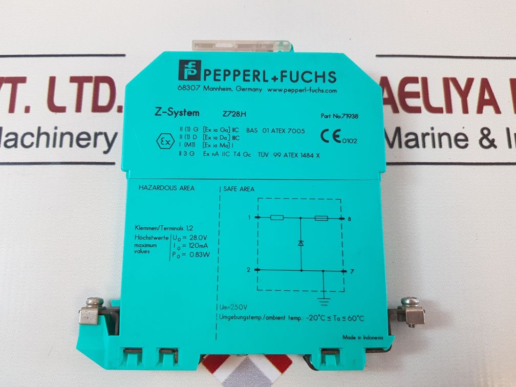 Pepperl+Fuchs Z728.H Safety Barrier
