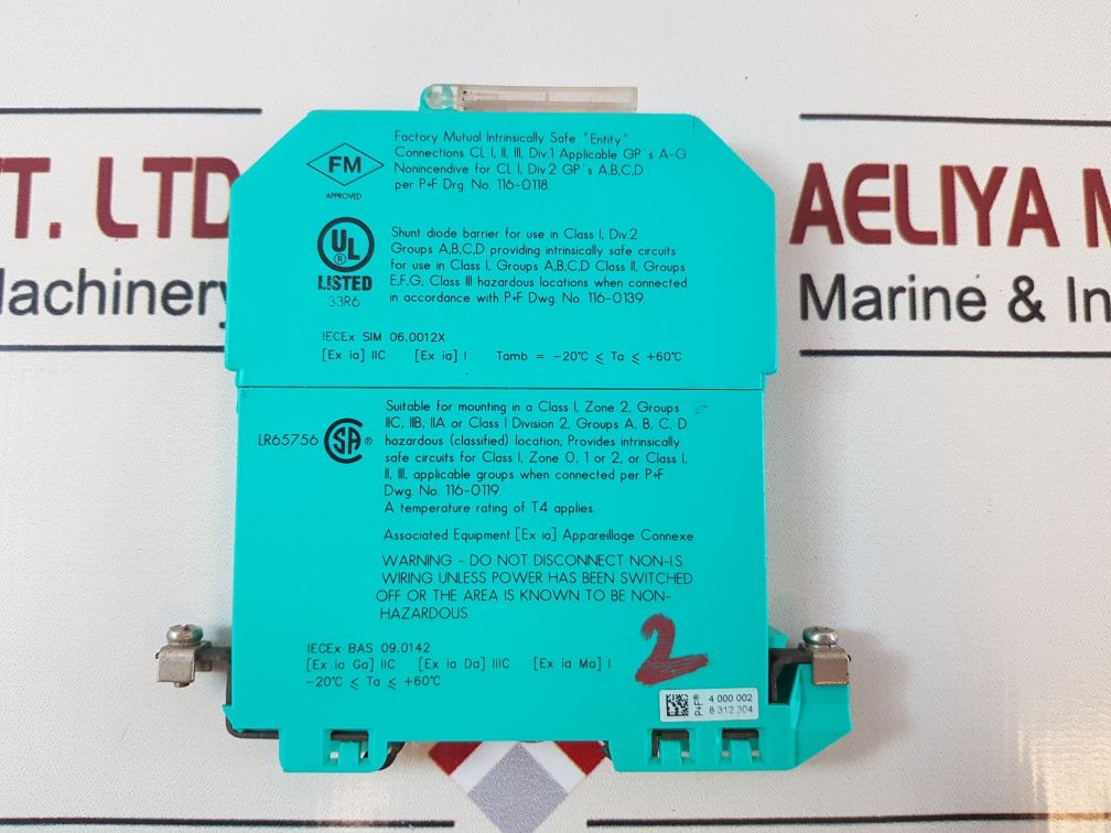 Pepperl+Fuchs Z728.H Safety Barrier
