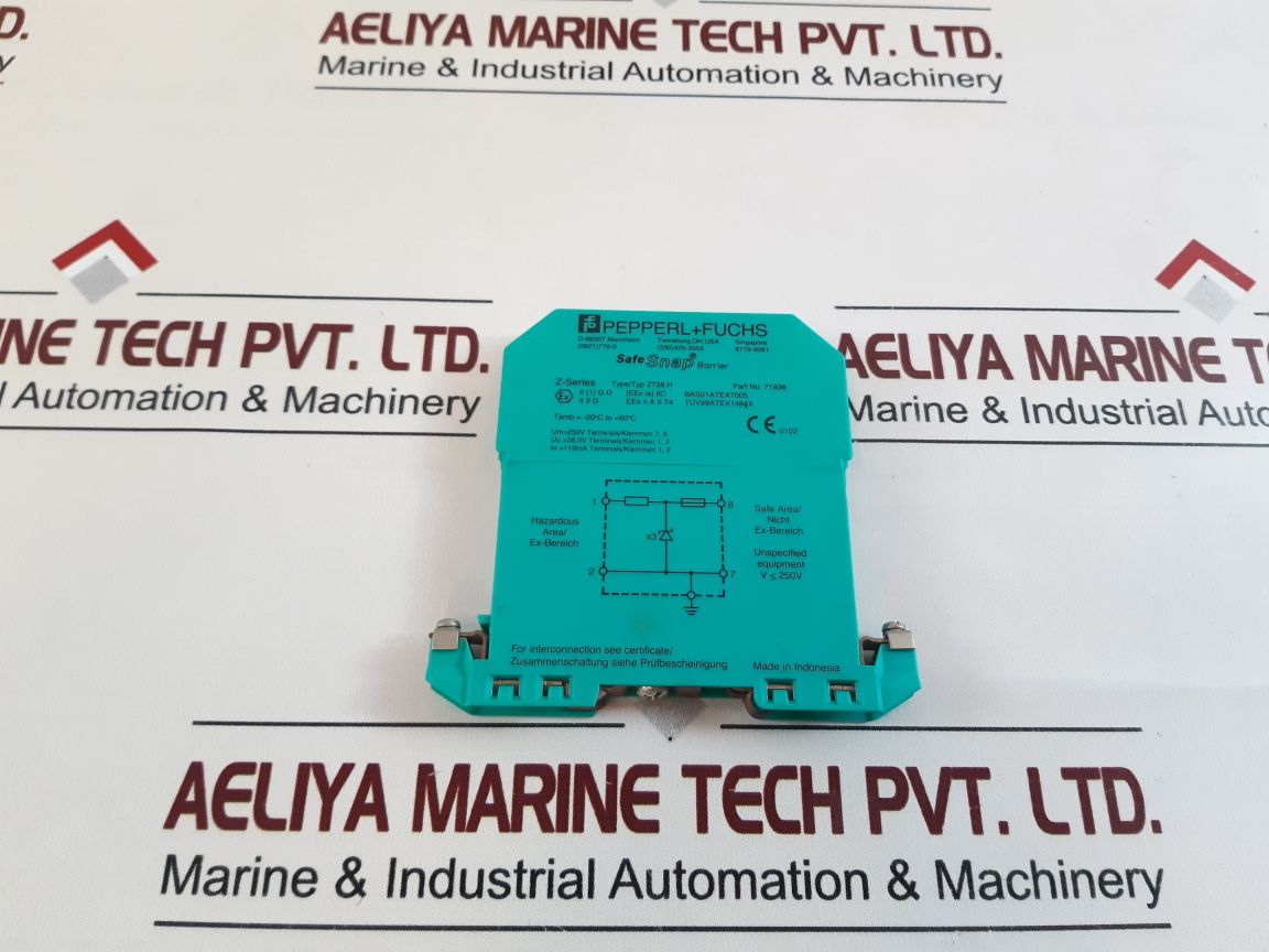 Pepperl+Fuchs Z728.H Safe Snap Barrier