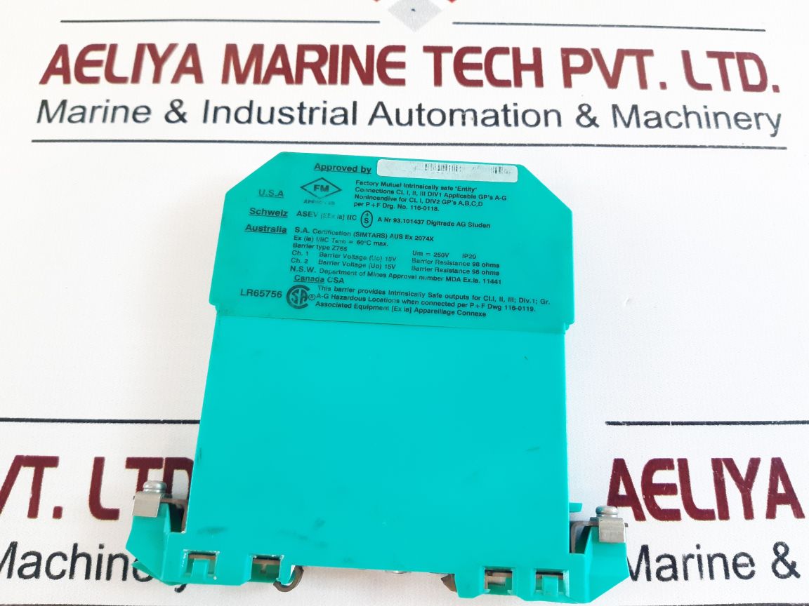 Pepperl+Fuchs Z765 Safe Snap Barrier 71799