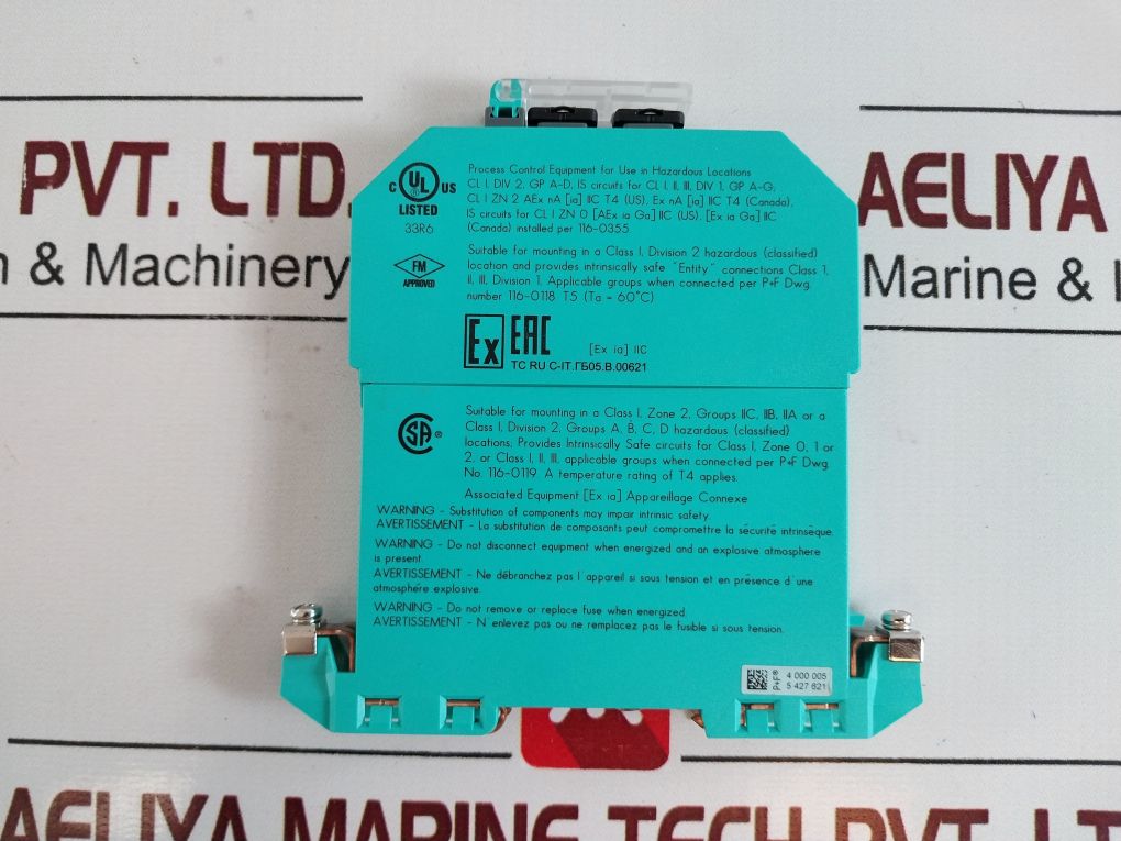 Pepperl Fuchs Z966.F Zener Barrier