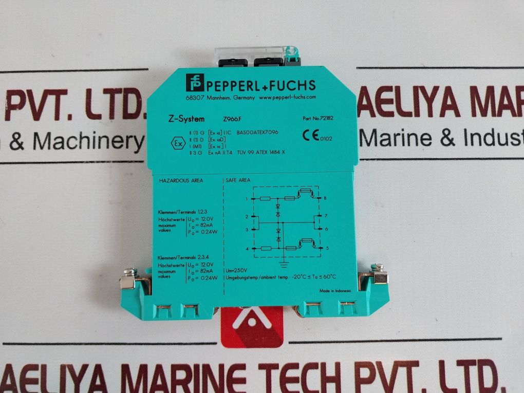 Pepperl Fuchs Z966.F Zener Barrier