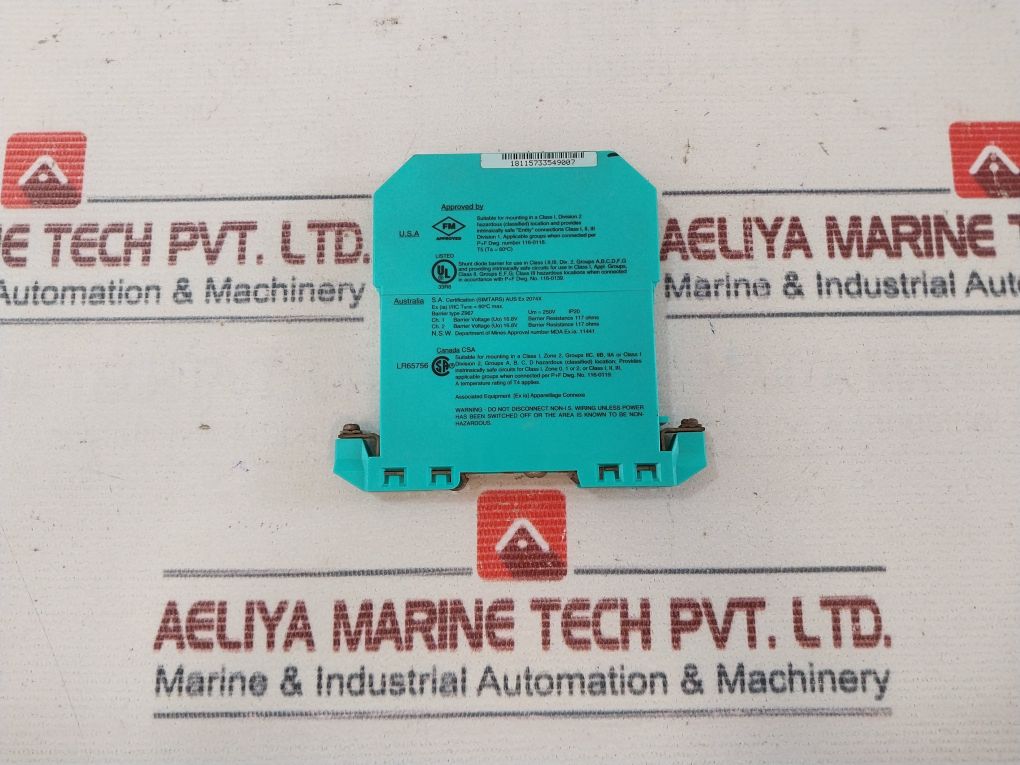 Pepperl+Fuchs Z967 Safe Snap Barrier