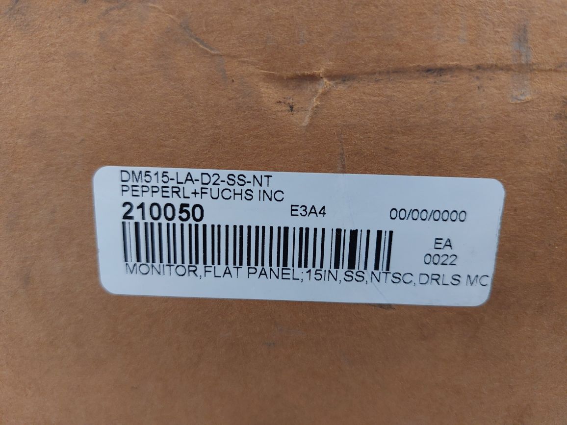 Pepperl+Fuchs/Christensen Dm515-la-d2-ss-nt Industrial Flat Panel Monitors