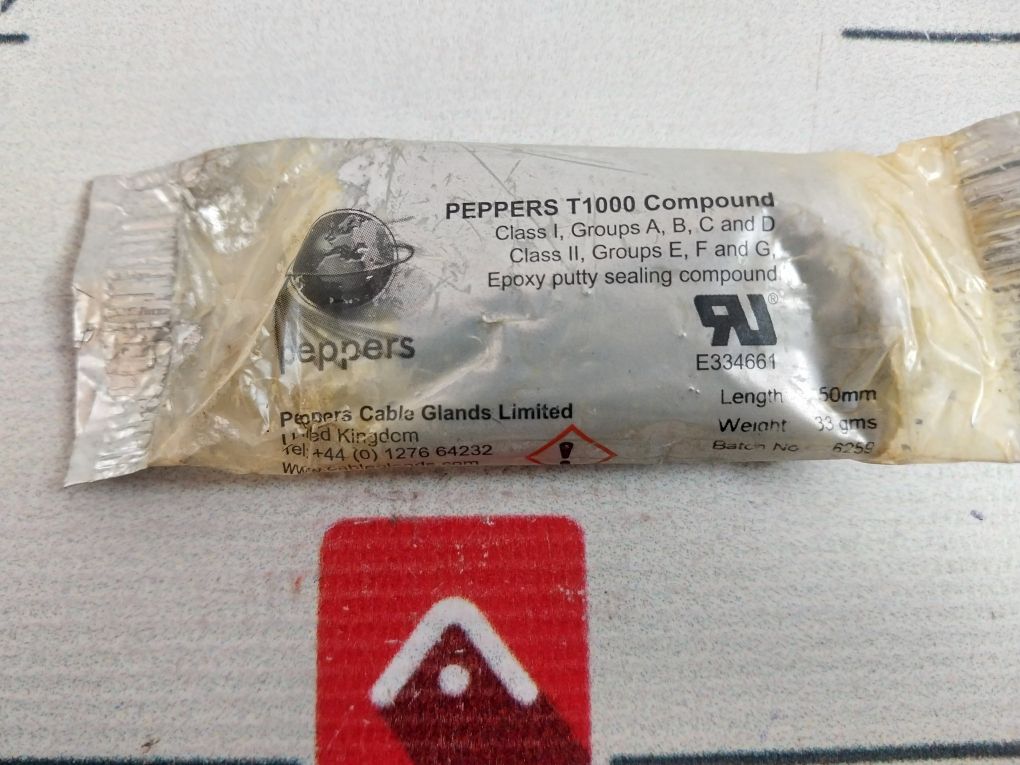 Peppers Gu15 3Bt Uk Compound-filled Cable Gland