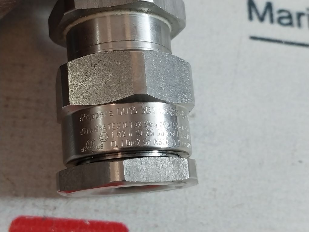 Peppers Gu15 3Bt Uk Compound-filled Cable Gland