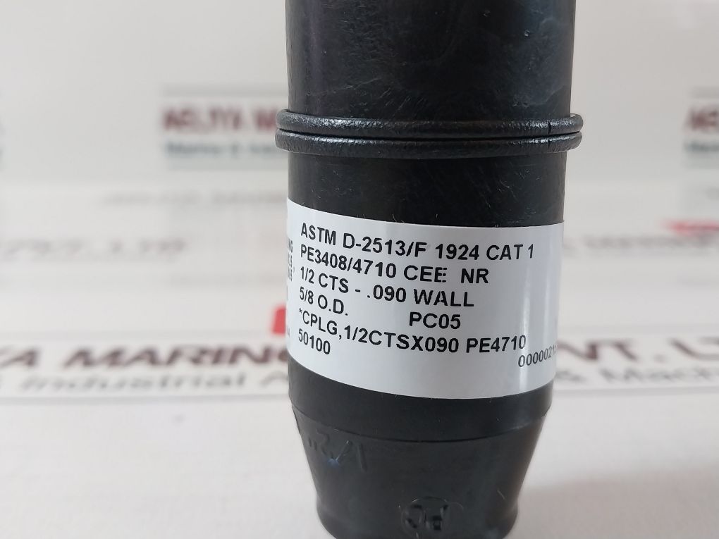 Permasert Astm D-2513/F1924 Cat 1 Non-corrosive Coupling 1/2Cts