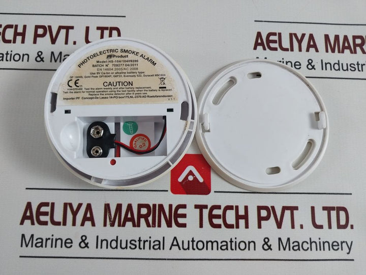 Pf Hs-104/10409200 Photoelectric Smoke Alarm