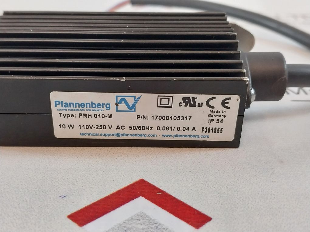 Pfannenberg Prh 010-m Enclosure Heater 17000105317