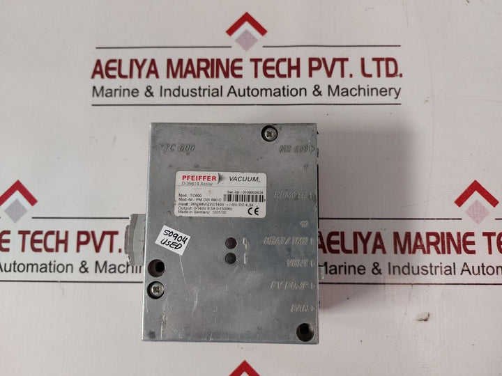 Pfeiffer Vacuum Pm C01 690 C Pump Controller Tc600