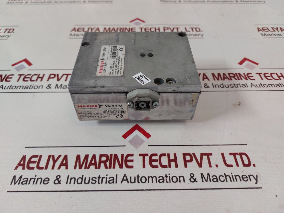 Pfeiffer Vacuum Tc600 Pump Controller Pm C01 720