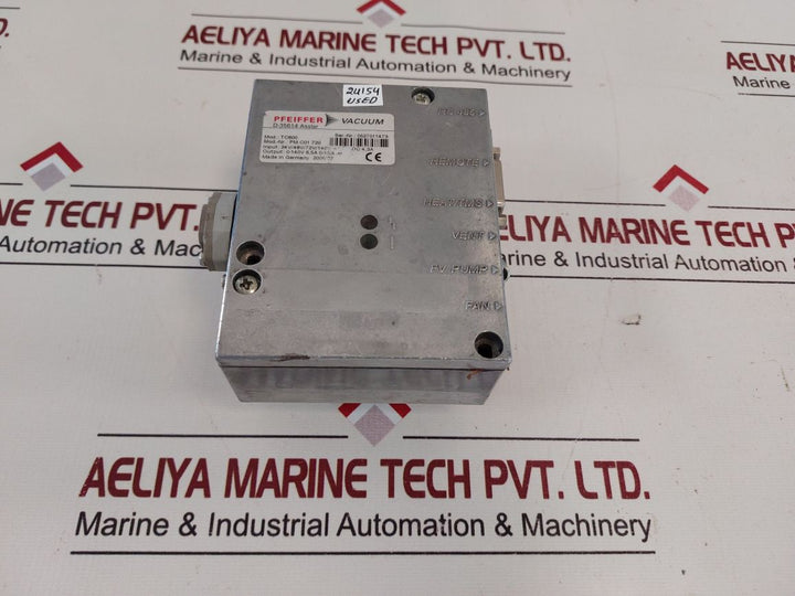 Pfeiffer vacuum pm c01 720 turbomolecular pump controller tc600