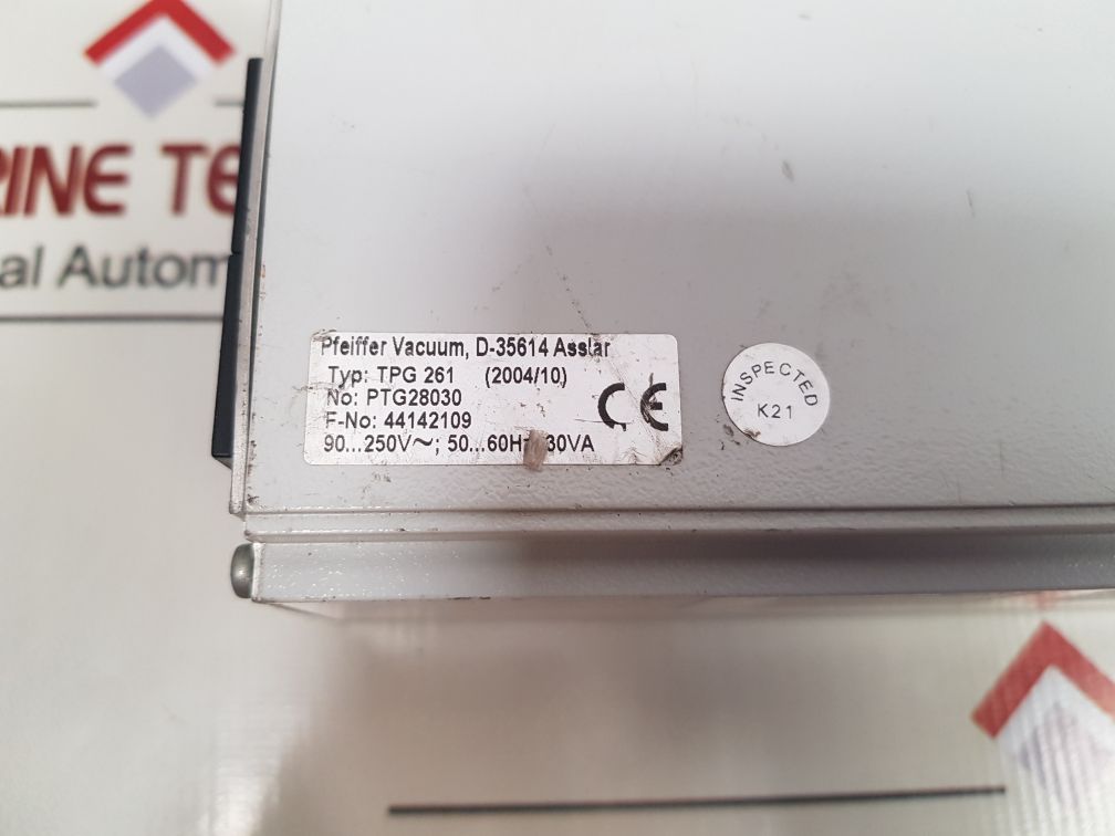 Pfeiffer Vacuum Tpg 261 Measurement Unit