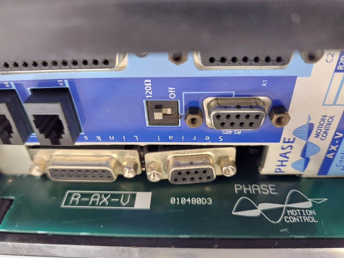 Phase Motion Control Ax-v Configurable Motion Control Platform Mam02210