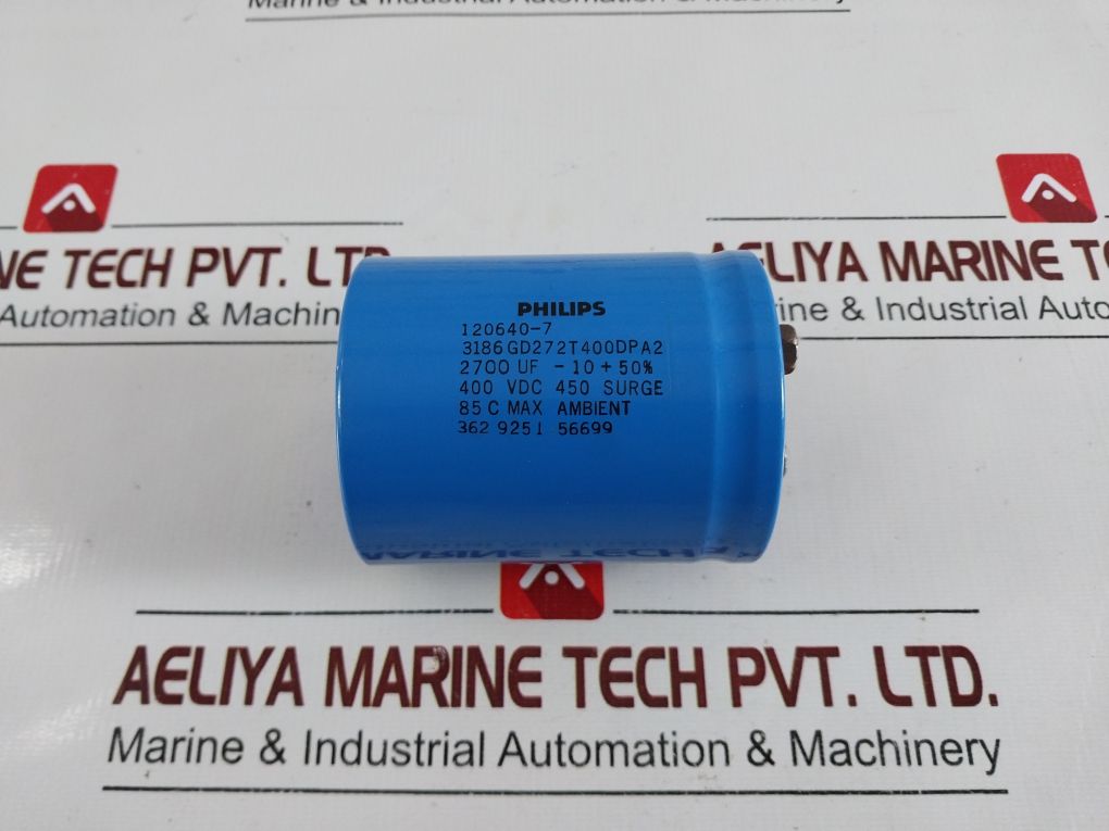 Philips 3186Gd272T400Dpa2 Capacitor 2700 Uf -10 +50%