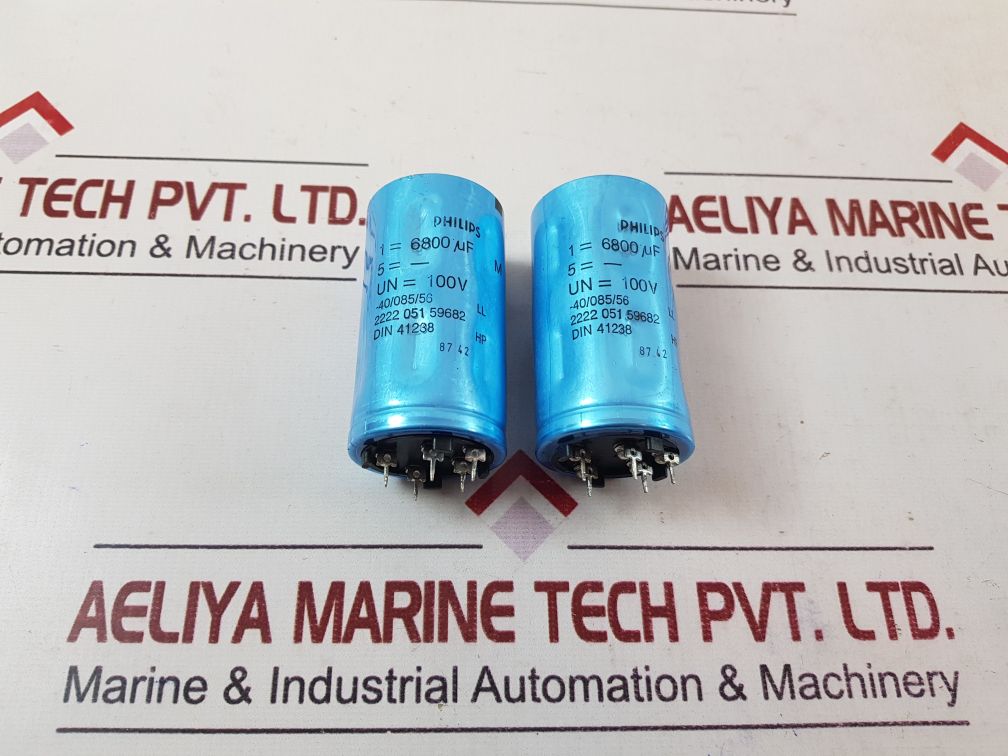 Set Of 3X Philips 2222 051 59682 Capacitor