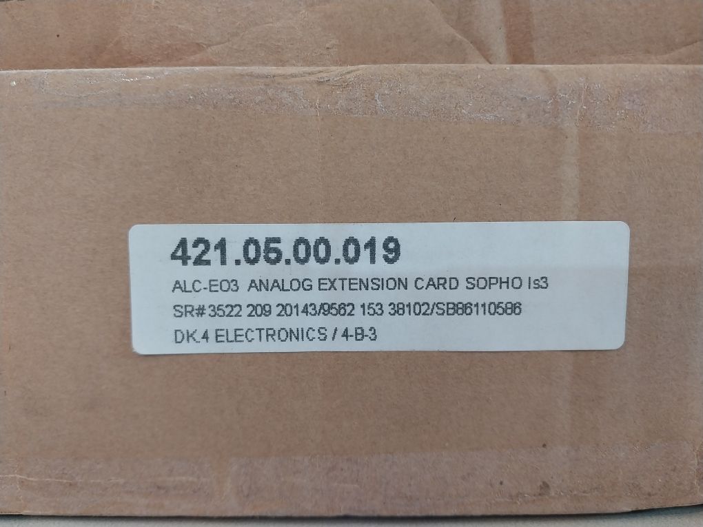 Philips 3522 209 20143 Analog Etension Card
