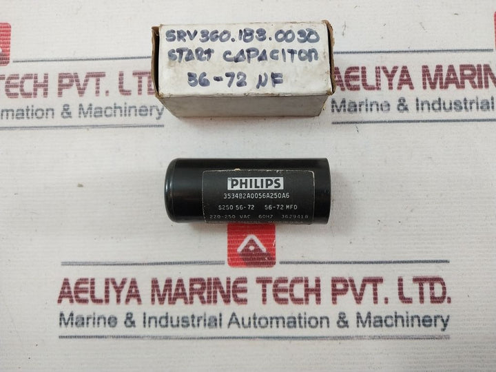 Philips 56-72 Mfd Start Capacitor