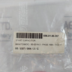 Philips 8503163 Motor Start Capacitor 330Vac 50/60Hz