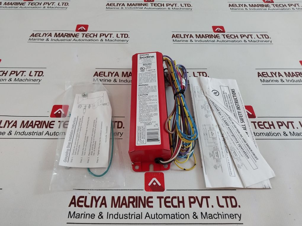 Philips Bdl60U Emergency Light Ballast Rev 1.0