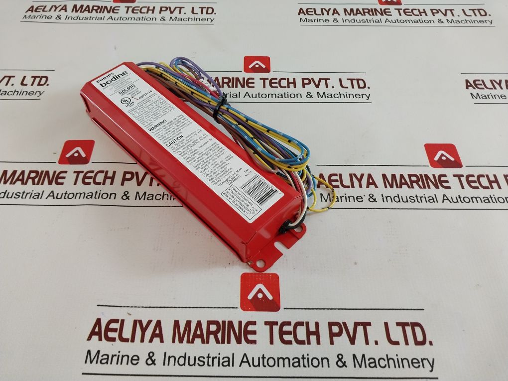 Philips Bdl60U Emergency Light Ballast Rev 1.0