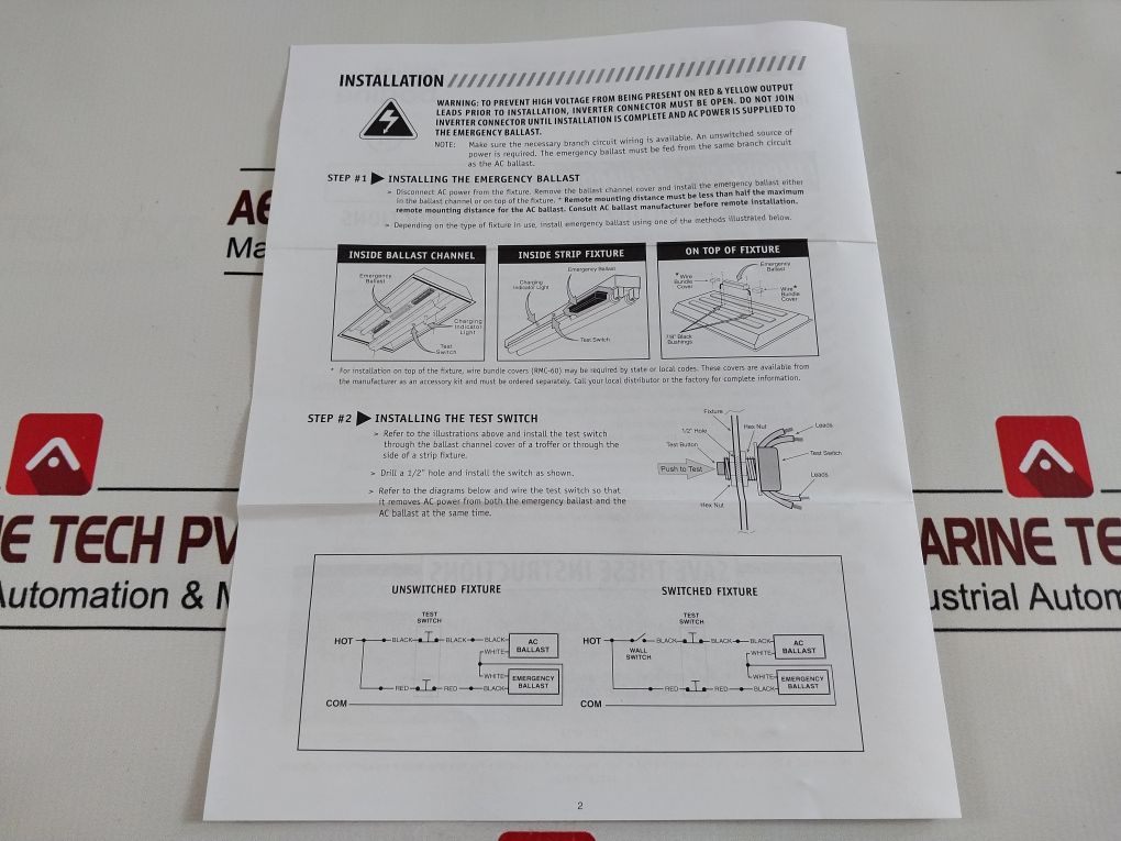 Philips Bodine Bdl60U Emergency Lighting Ballast