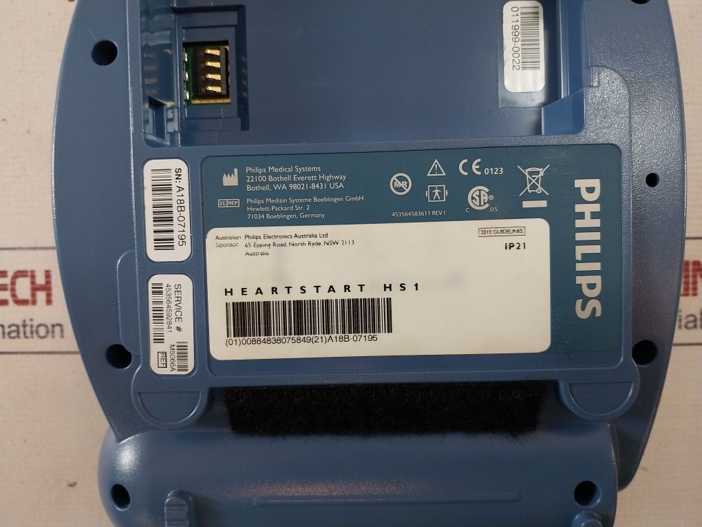 Philips Heartstart Hs1 Aed Defibrillator+Carry Case Automatic Heart Starter Kit